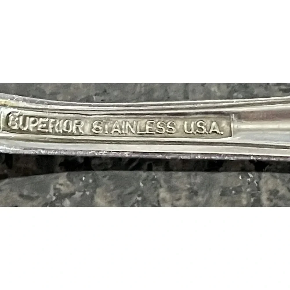Superior‎ Stainless Steel USA Flatware Set 7 Mixed Pieces Knifes Forks & Spoons